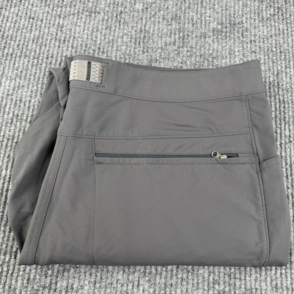 REI CoOp Activator V2 Soft Shell Pants Mens 40x30 Gray Hiking Belted Performance